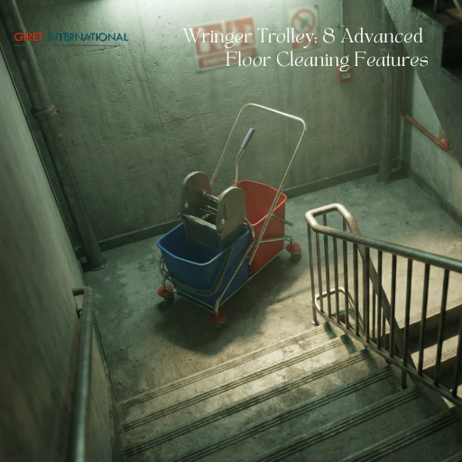 Wringer Trolley professional housekeeping floor mop cart