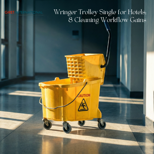 Wringer trolley single 18L capacity mop bucket system