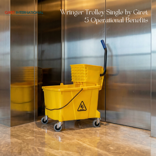 Wringer trolley single heavy duty centre press design