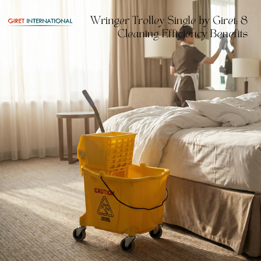 Wringer trolley single commercial cleaning equipment