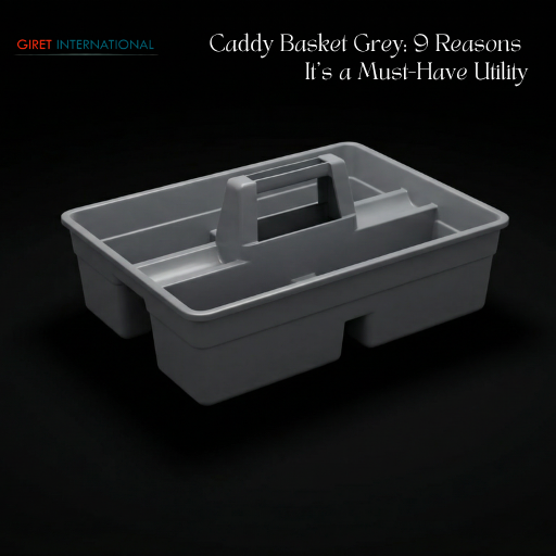 Caddy Basket Grey by Giret International hotel room service basket