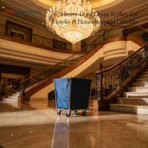 Heavy Duty Linen Trolley hotel back of house linen transport