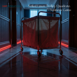 Soiled Linen Trolley Quadrate mobile linen transport