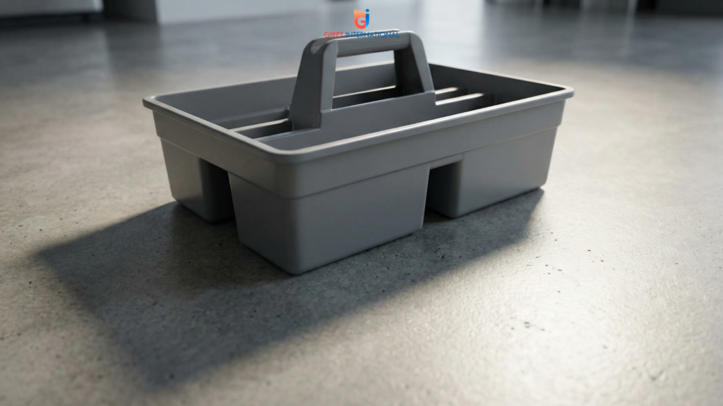 Caddy Basket Grey for hotels service staff organization tool