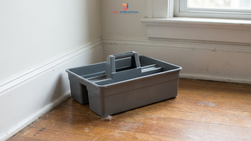 Caddy Basket Grey for hotels efficient housekeeping equipment