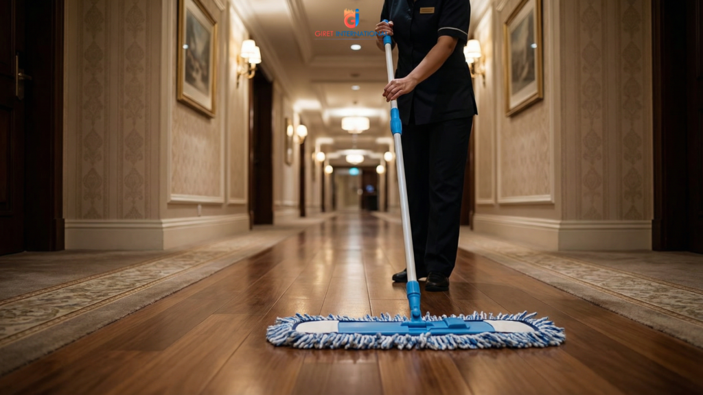 Dry Mop by Giret International hotel and commercial cleaning mop