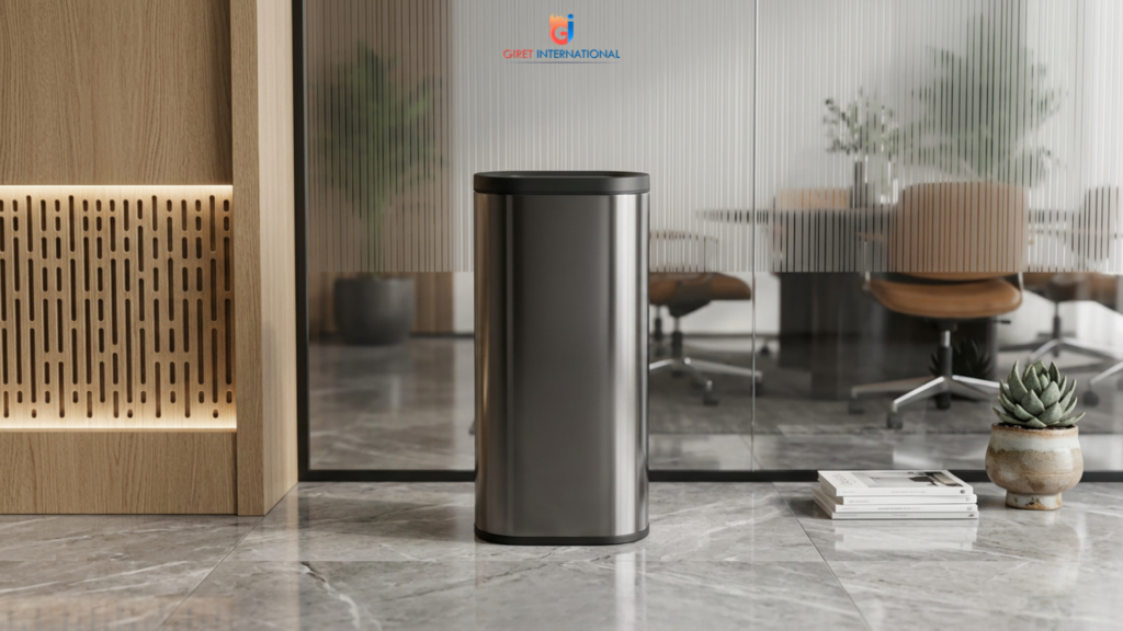 Dustbin for hotels hygienic design for better cleanliness and odor control
