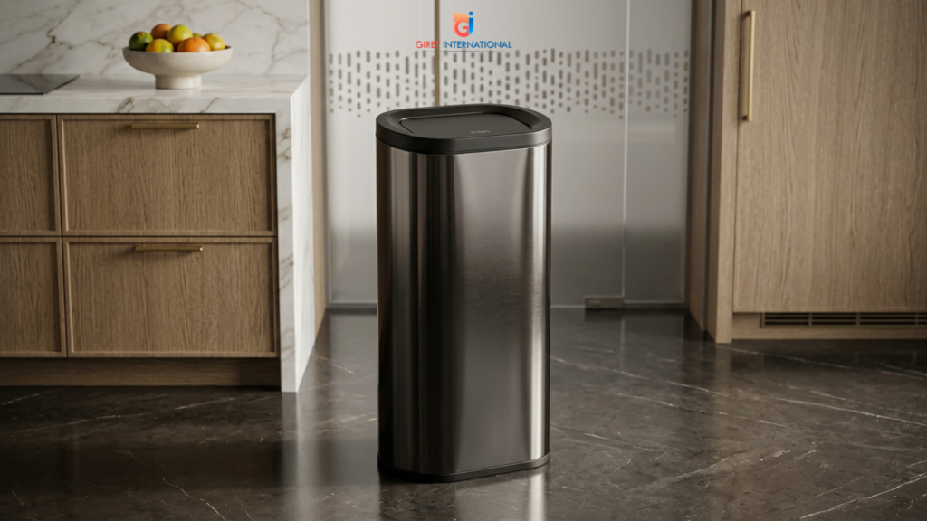 Dustbin for hotels durable bin for room and lobby waste disposal