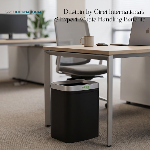 Dustbin compact design for home office and hotel use