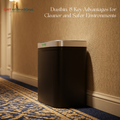 Dustbin versatile use for commercial and residential waste disposal