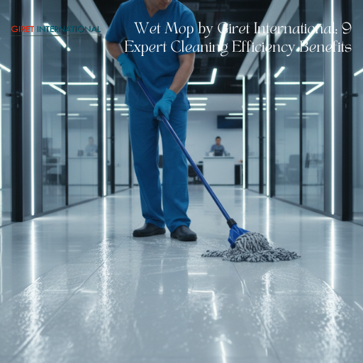 Wet Mop by Giret International used in large hotel operations