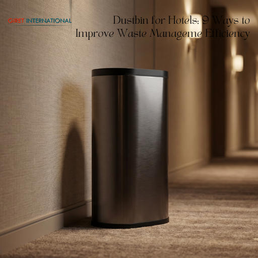Dustbin for hotels strong and long lasting waste collection solution