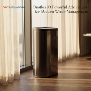 Dustbin by Giret International odor control waste bin for hospitality use