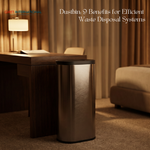 Dustbin easy to use and maintain for daily waste collection