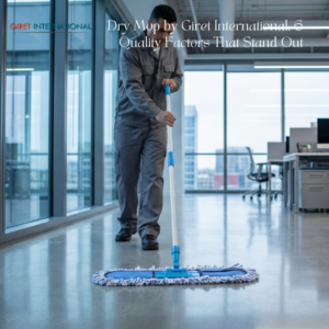 Dry Mop for hotels easy handling cleaning solution