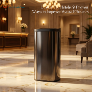 Dustbin for hotels reliable performance for daily housekeeping tasks