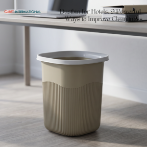 Premium dustbin by Giret International with durable design and odor control