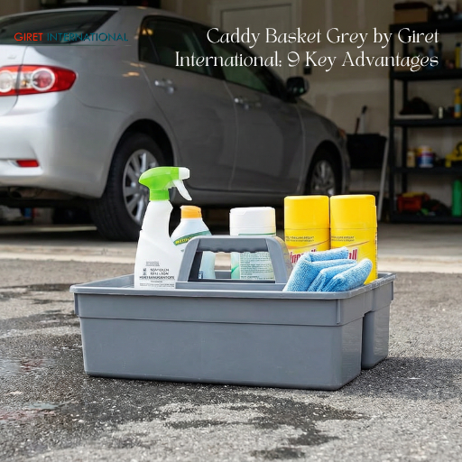 Caddy Basket Grey for hotels organized supply management basket