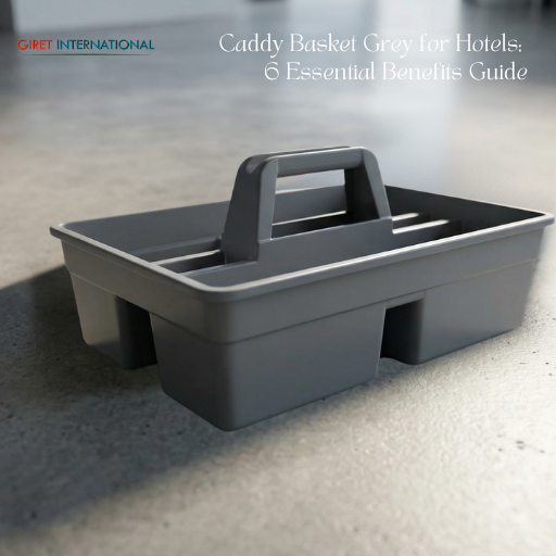 Caddy Basket Grey for hotels premium housekeeping utility