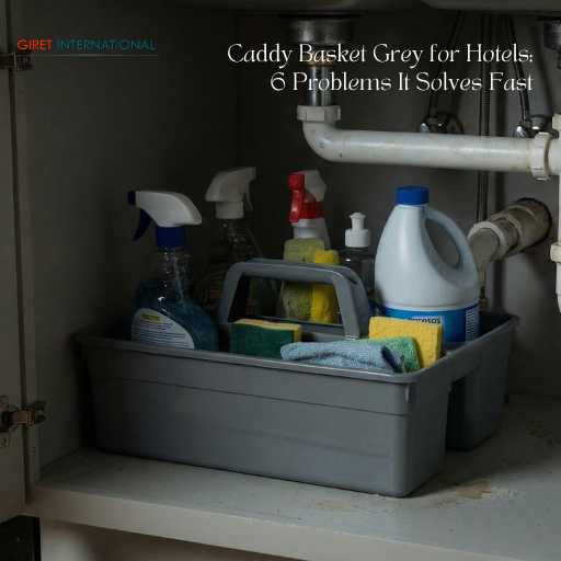 Caddy Basket Grey durable multipurpose utility storage basket