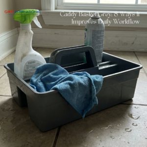 Caddy Basket Grey premium quality plastic organizer basket