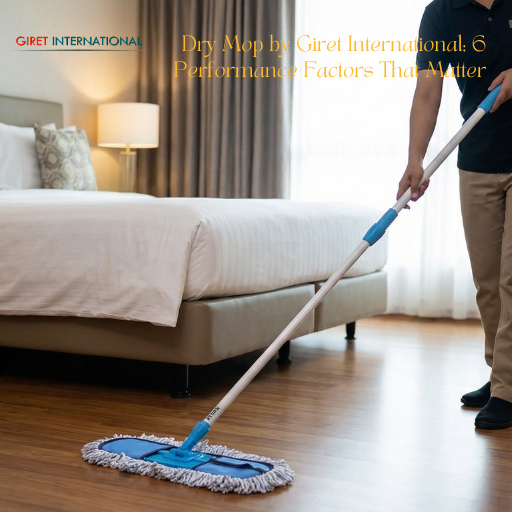 Dry Mop for hotels efficient floor cleaning solution