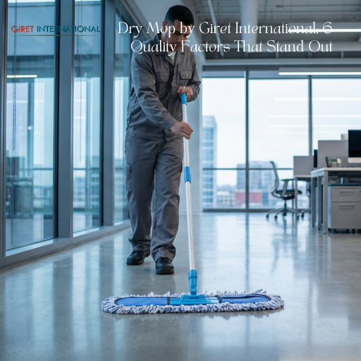 Dry Mop for hotels easy handling cleaning solution