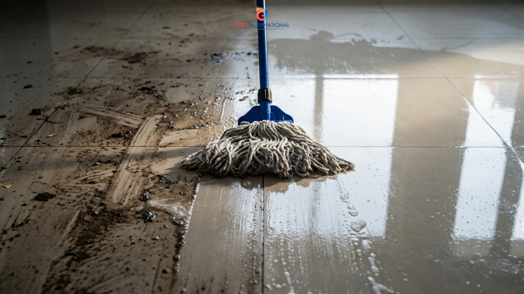 Wet Mop for hotels efficient water absorption for faster drying