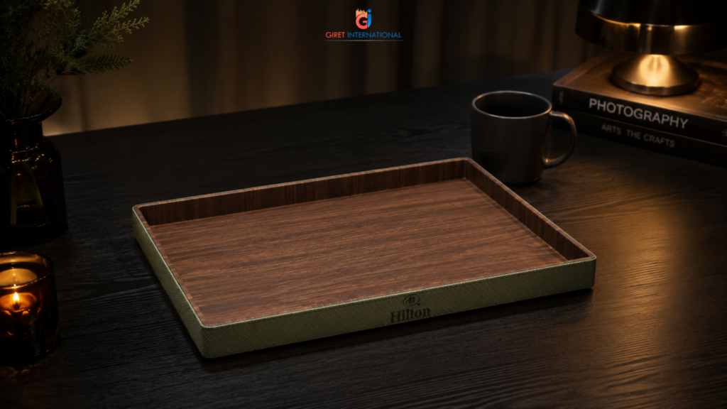 leatherette by giret international luxury hospitality desk organizer
