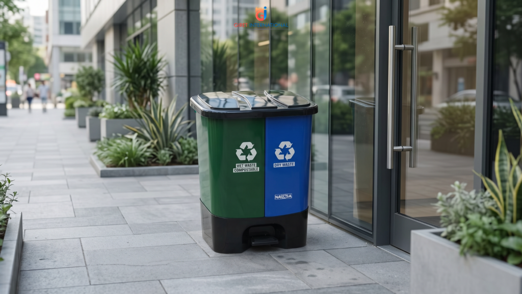 commercial dustbin for hotels with durable hygiene management