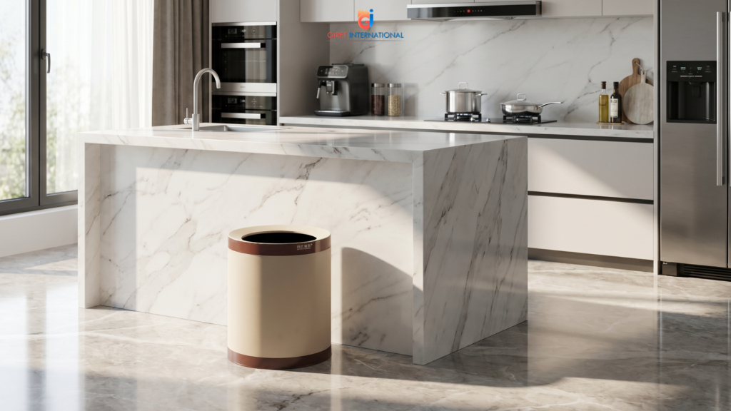 modern dustbin for efficient waste management and clean environment