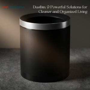 high capacity dustbin for hotels for better waste handling system