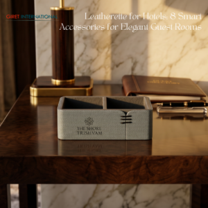 leatherette for hotels elegant office desk accessories