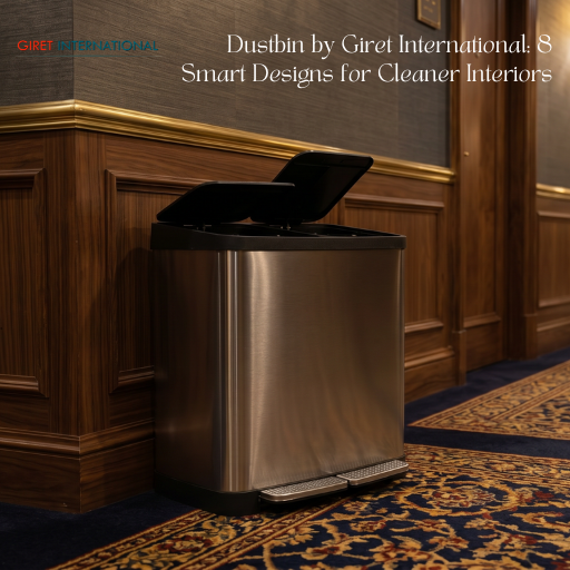 hotel room dustbin with hygienic odor prevention technology