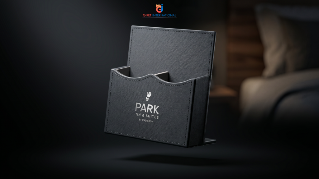 premium leatherette desk organizer for modern interiors