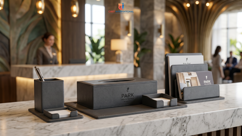 elegant leatherette tissue box holder for luxury spaces