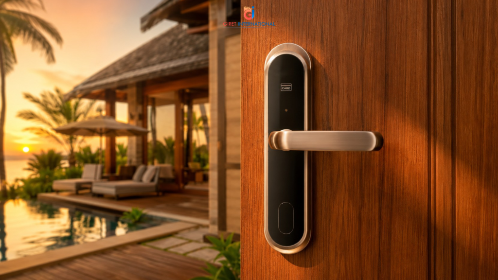 Catus RFID Lock for Hotel designed for secure guest room entry