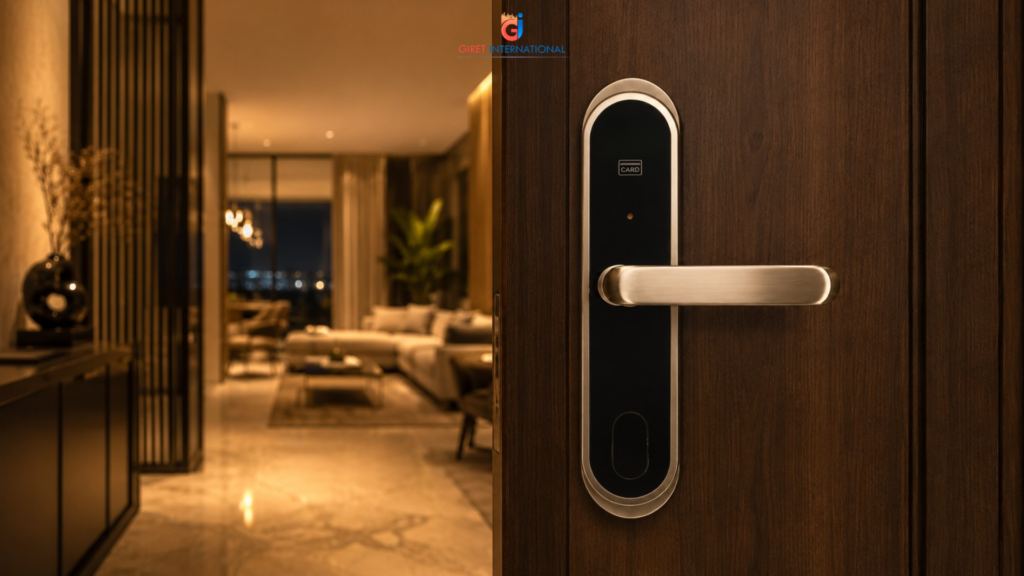 Smart Catus RFID Lock for Hotel with RFID card authentication