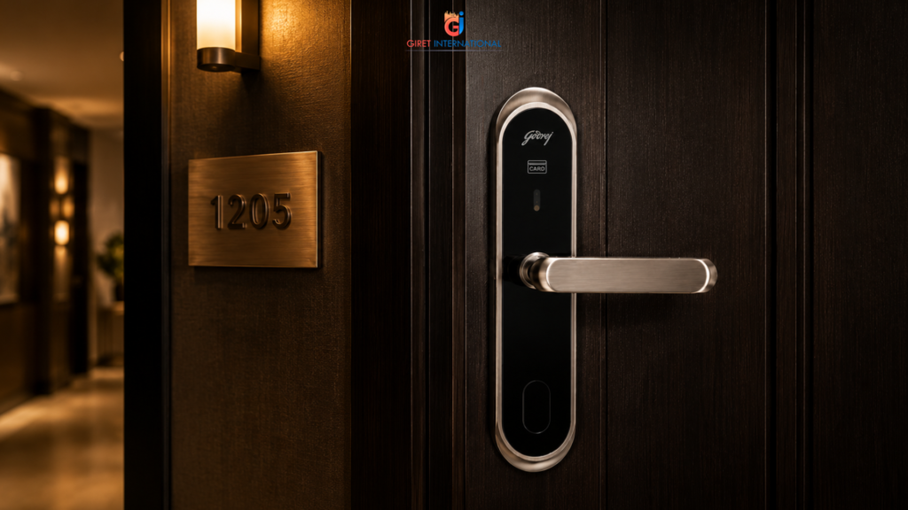 Catus RFID Lock for Hotel improving hospitality security and convenience