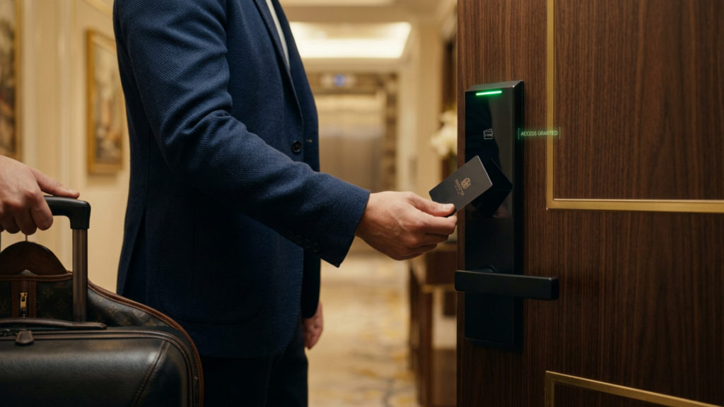 A5 RFID Lock for Hotel providing reliable guest safety solutions