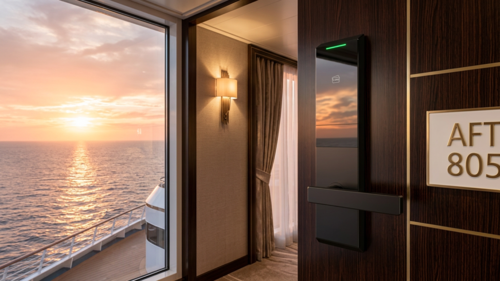 A5 RFID Lock for Hotel enhancing hospitality security and convenience