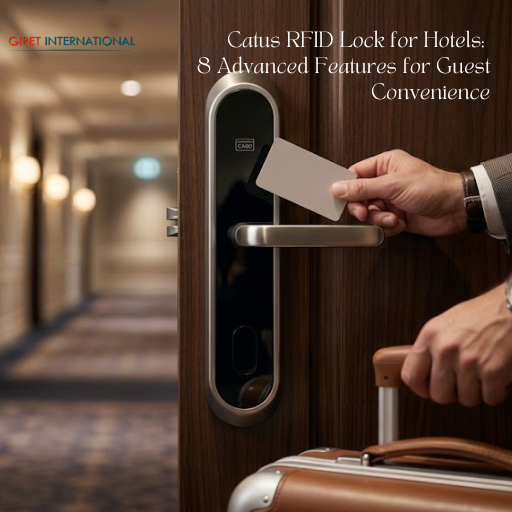 Catus RFID Lock with sleek design and intelligent security features