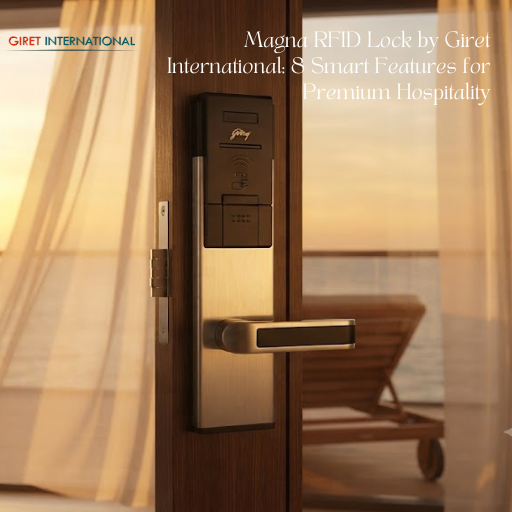 Magna RFID Lock by Giret with secure keyless room access technology