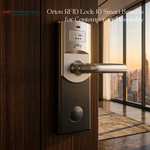 Orion RFID Lock for Hotel with advanced guest access management