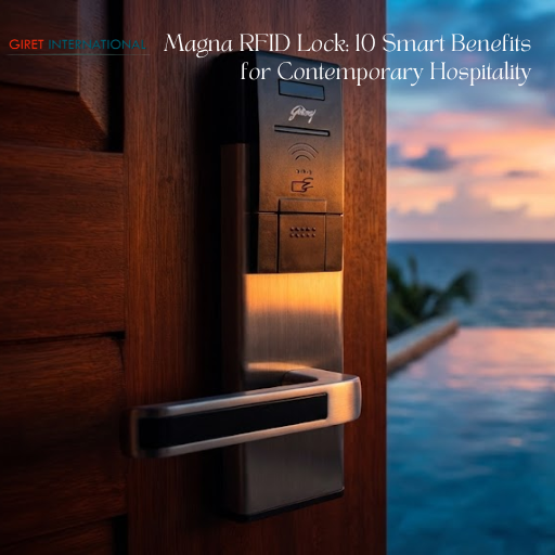 Magna RFID Lock for Hotel featuring smart guest access technology