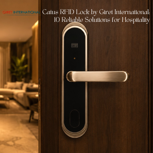 Professional Catus RFID Lock by Giret International for hotel security solutions
