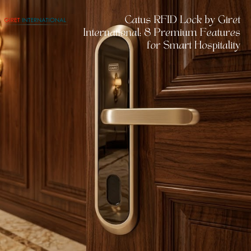 Premium Catus RFID Lock with keyless room entry functionality