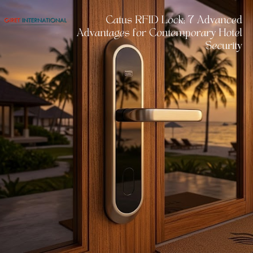Advanced Catus RFID Lock with RFID card authentication system