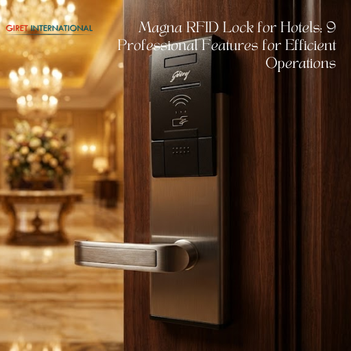 Magna RFID Lock for Hotel designed for contemporary hospitality properties