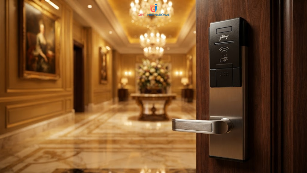 Magna RFID Lock for Hotel supporting modern hotel security operations